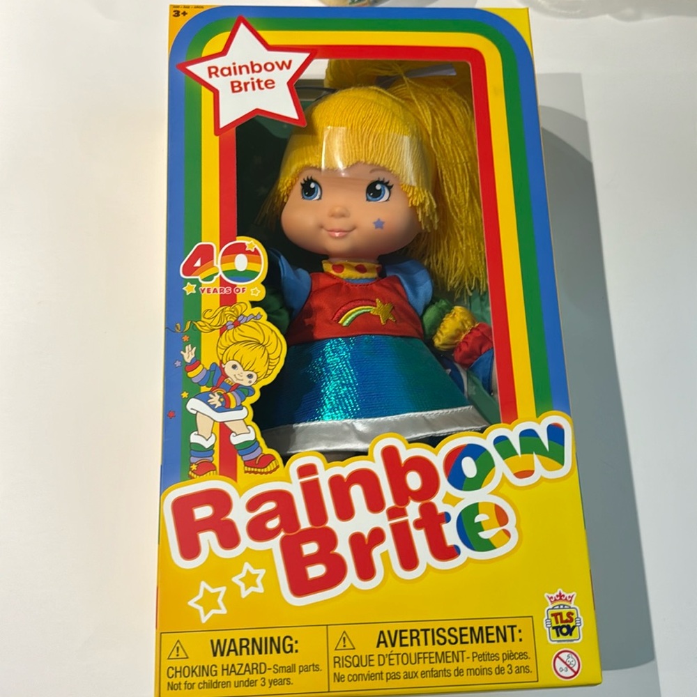 Brand new Rainbow Brite inbox doll